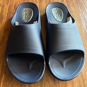 MyPillow Navy Slide Sandals